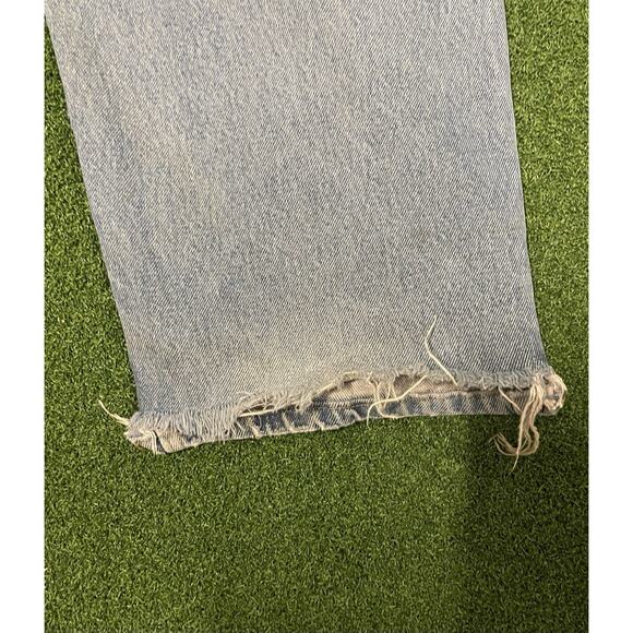 Vintage Wrangler 44x30 Relaxed Fit Blue Jeans Classic Denim Work Pants - Picture 8 of 12